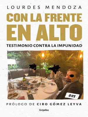 cover image of Con la frente en alto